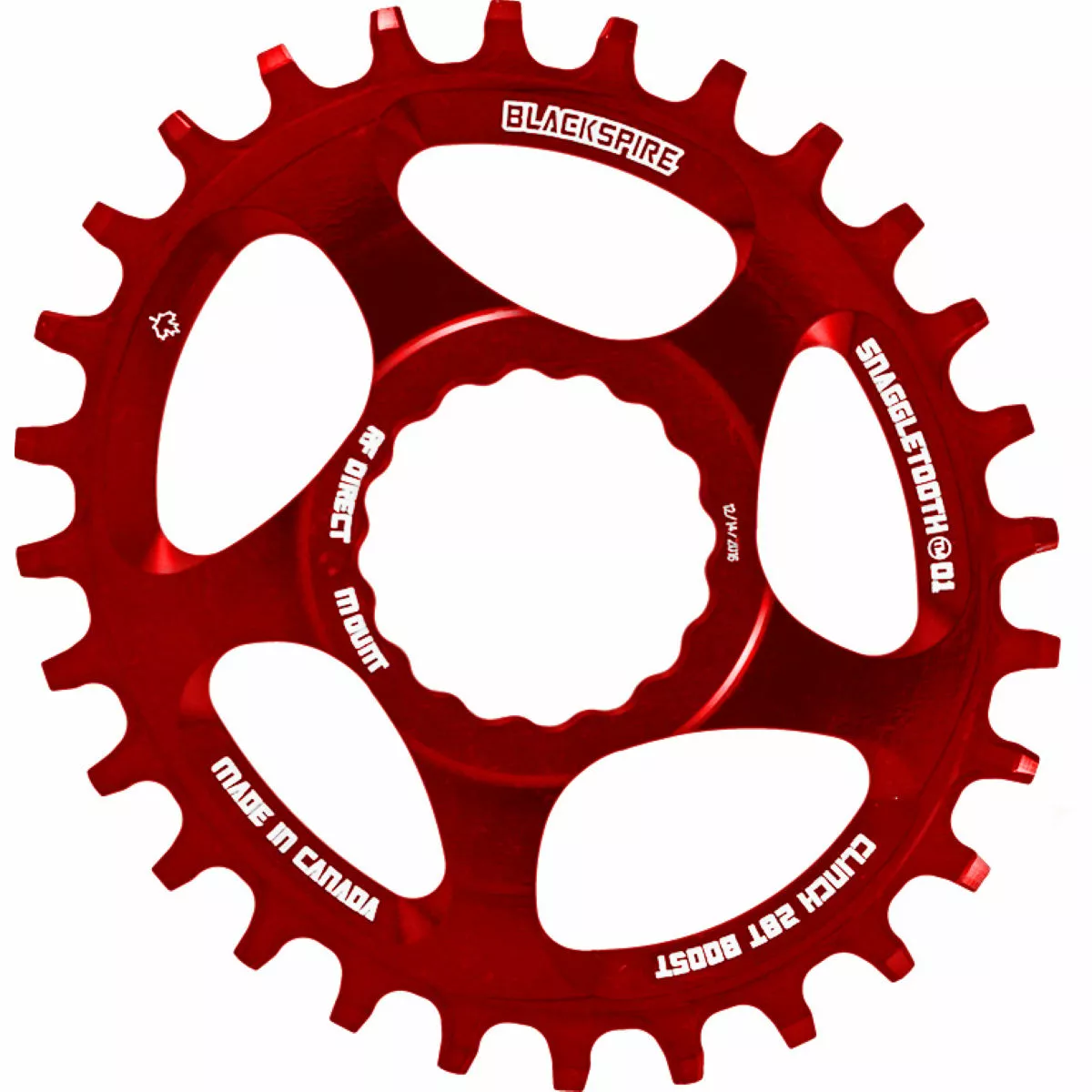 Blackspire Snaggletooth NW Cinch Oval Chainring BOOST - Image 2