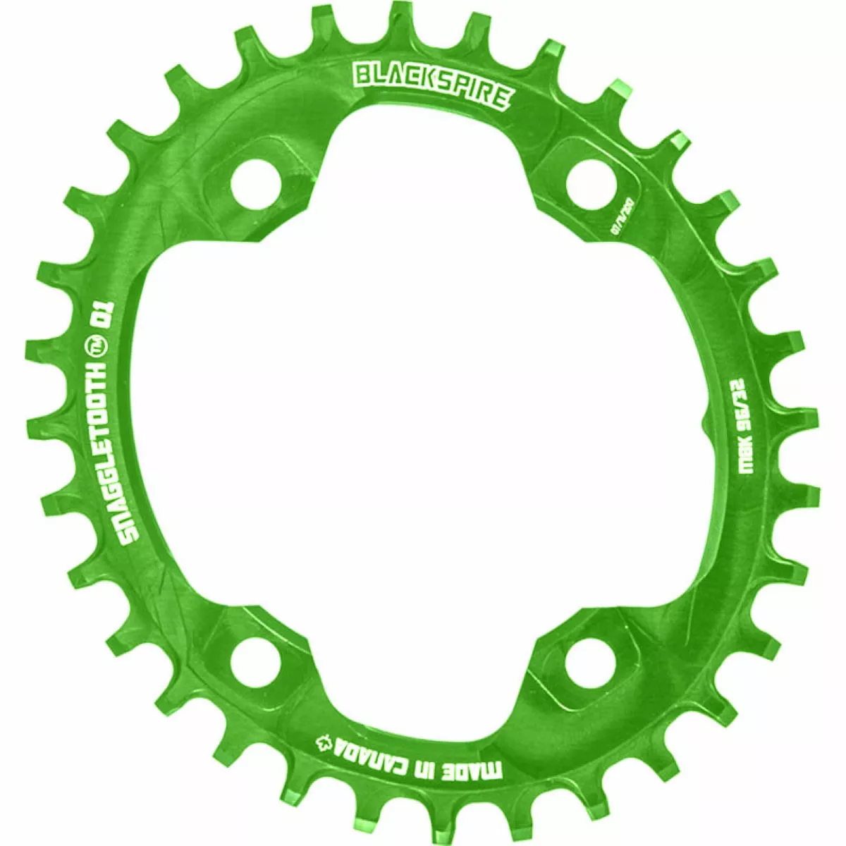 Blackspire Snaggletooth Narrow Wide Oval Chainring XT M8000 - Image 2