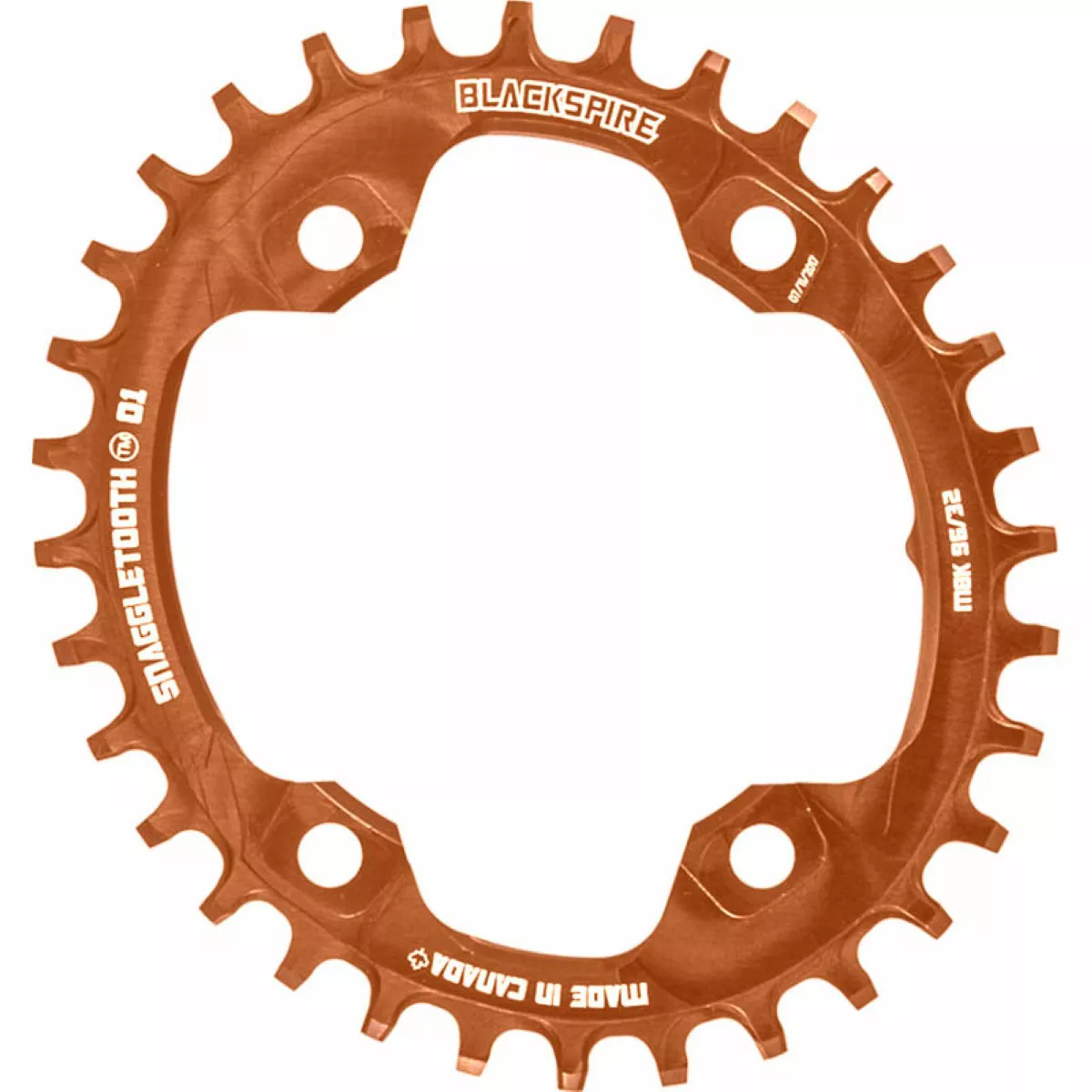 Blackspire Snaggletooth Narrow Wide Oval Chainring XT M8000 - Image 3