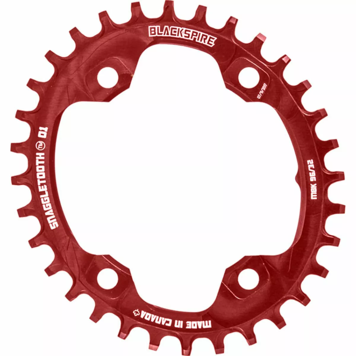 Blackspire Snaggletooth Narrow Wide Oval Chainring XT M8000 - Image 4