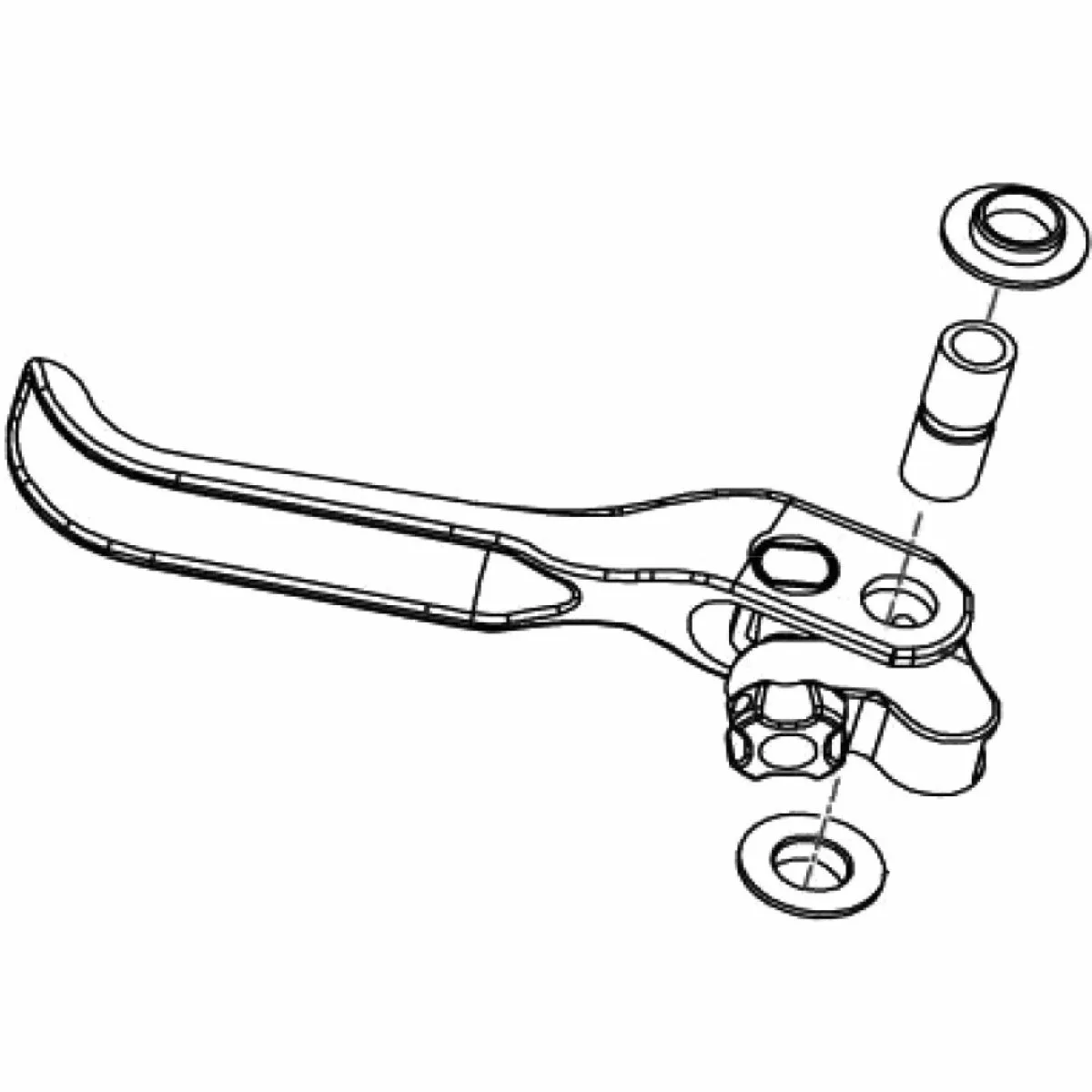 FSA K-Force Carbon Disc Brake Lever - Image 3