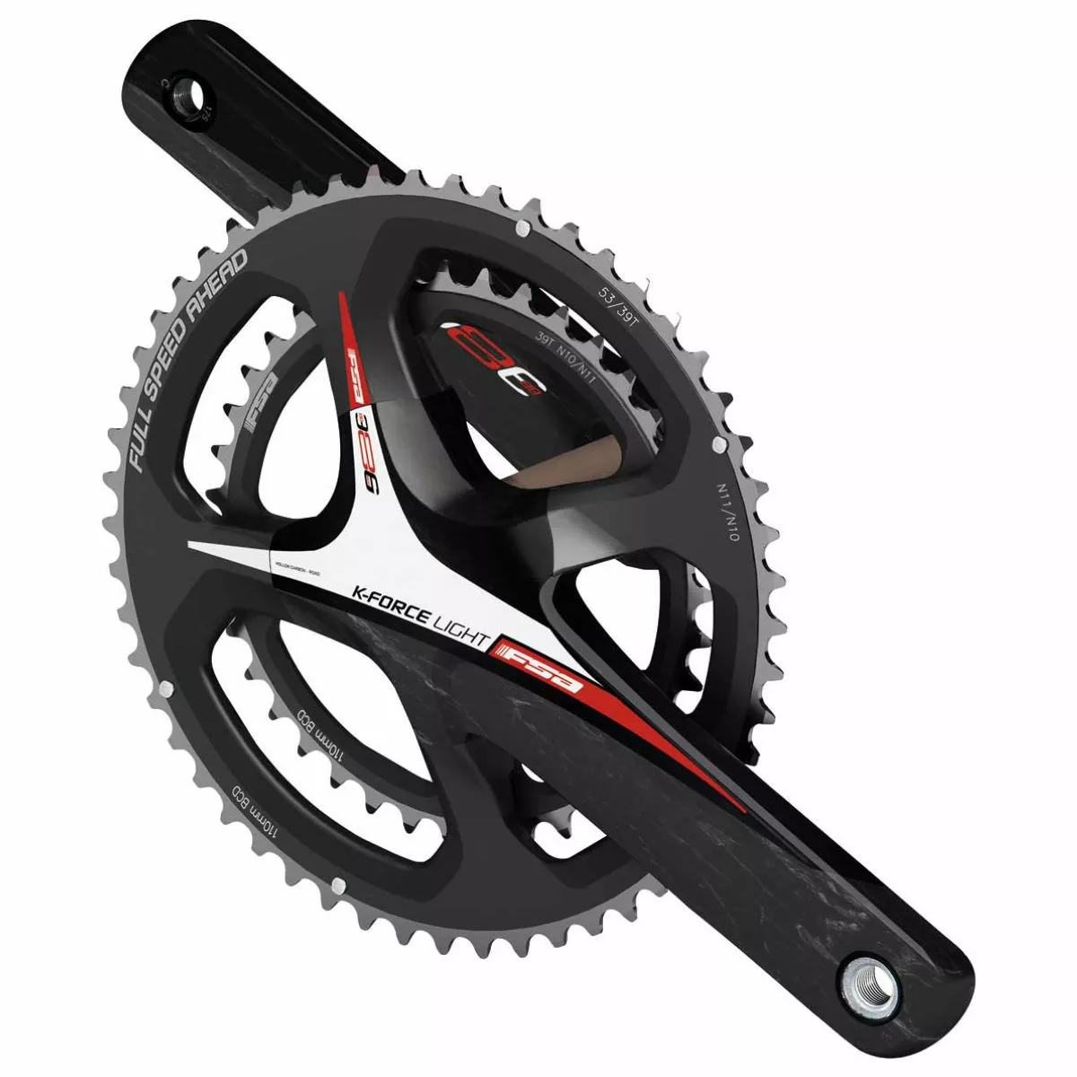 FSA K-Force Light 386Evo Team Double Chainset W/o BB