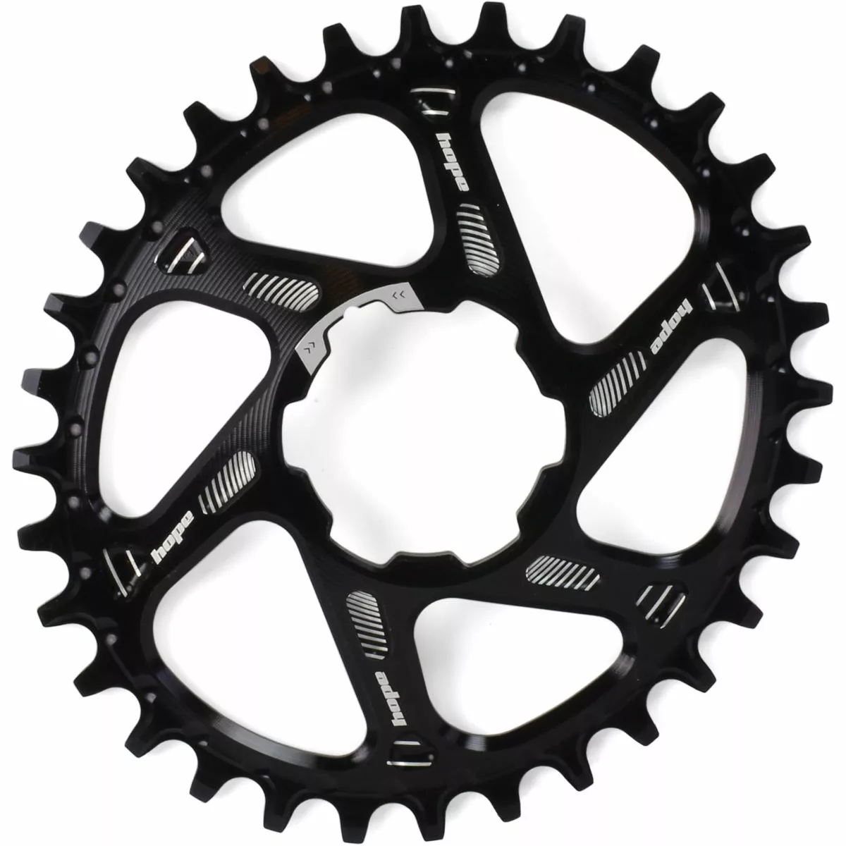 Hope Oval Spiderless Retainer Ring - Image 2