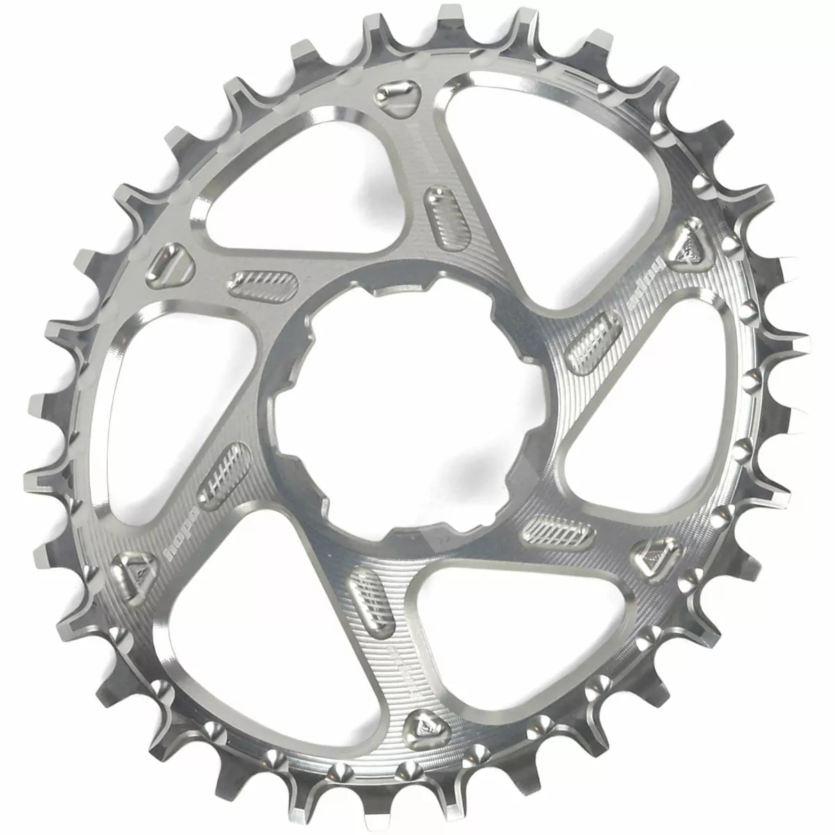 Hope Oval Spiderless Retainer Ring - Image 3