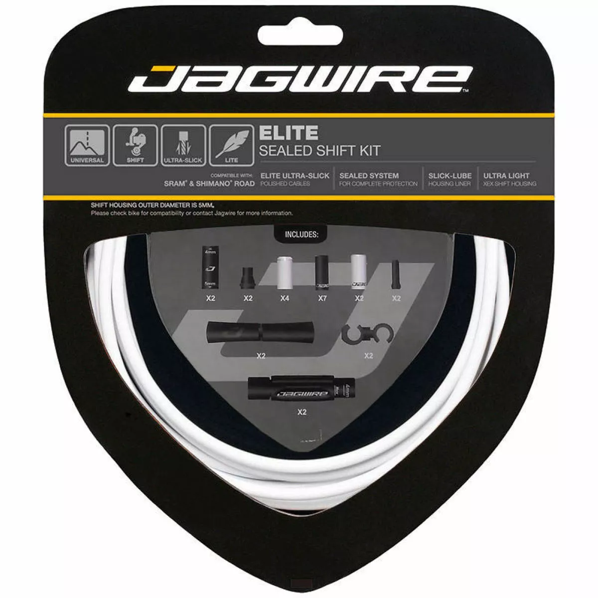 Jagwire Road Elite Sealed Gear Cable Kit - Image 2