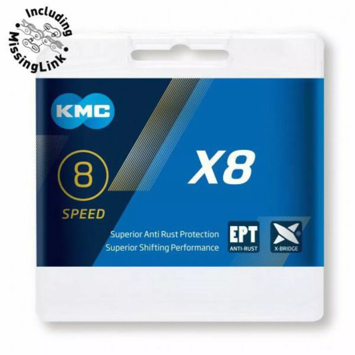 KMC X8 8 Speed Chain - Image 4