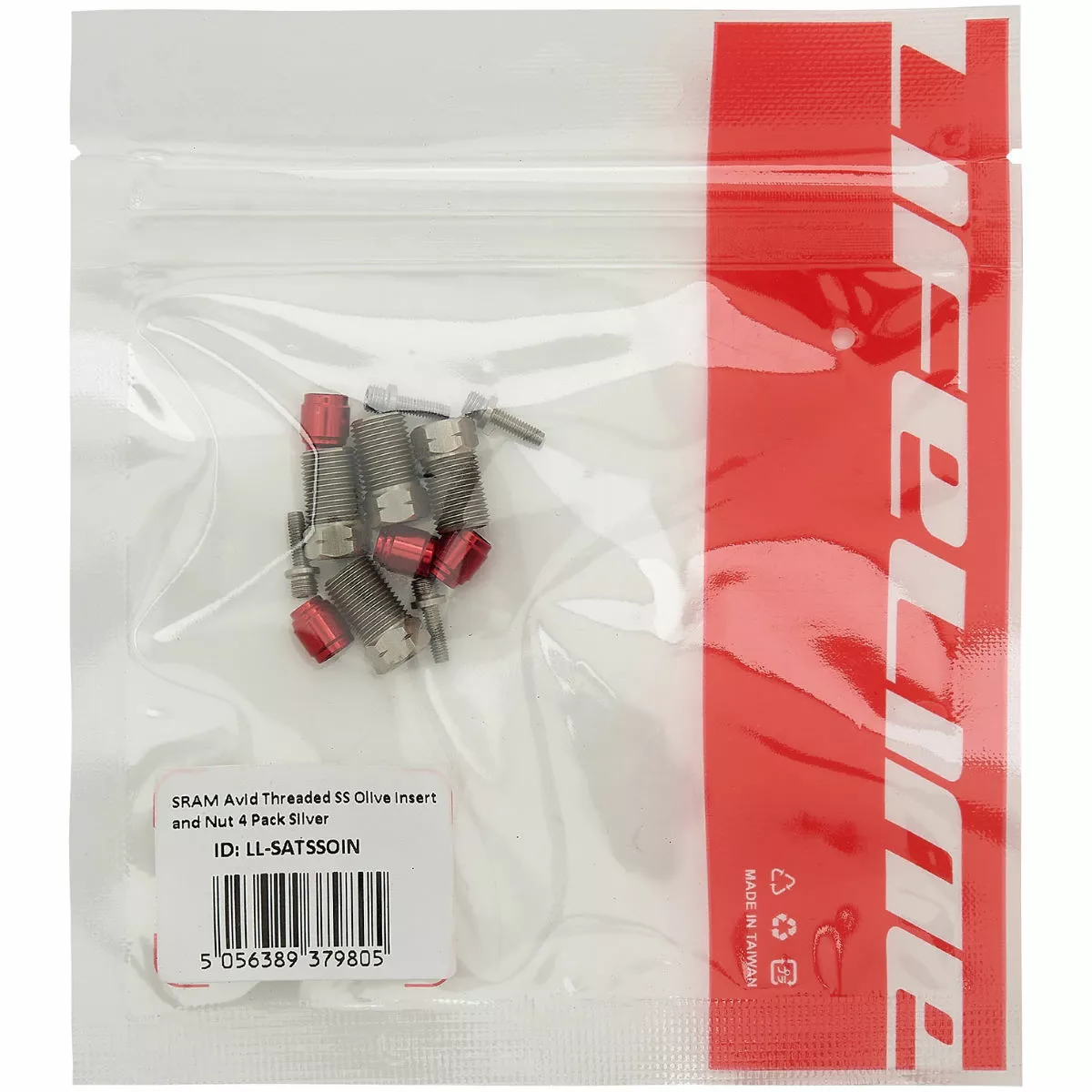 LifeLine SRAM Avid Threaded SS Olive Insert And Nut - Image 2