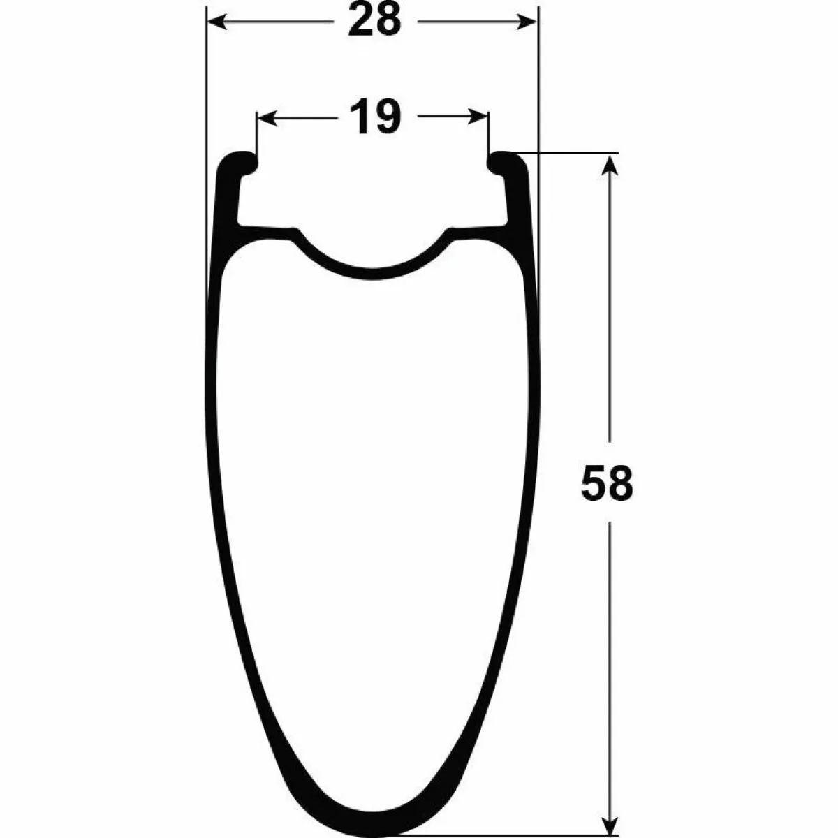 Reynolds® Reynolds AR 58 Carbon Road Wheelset - Image 11