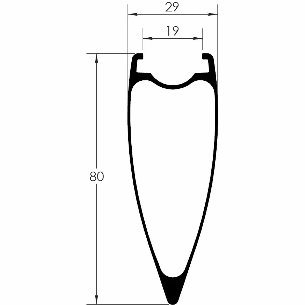 Reynolds® Reynolds Aero 80 Black Label Carbon Road Wheelset - Image 3