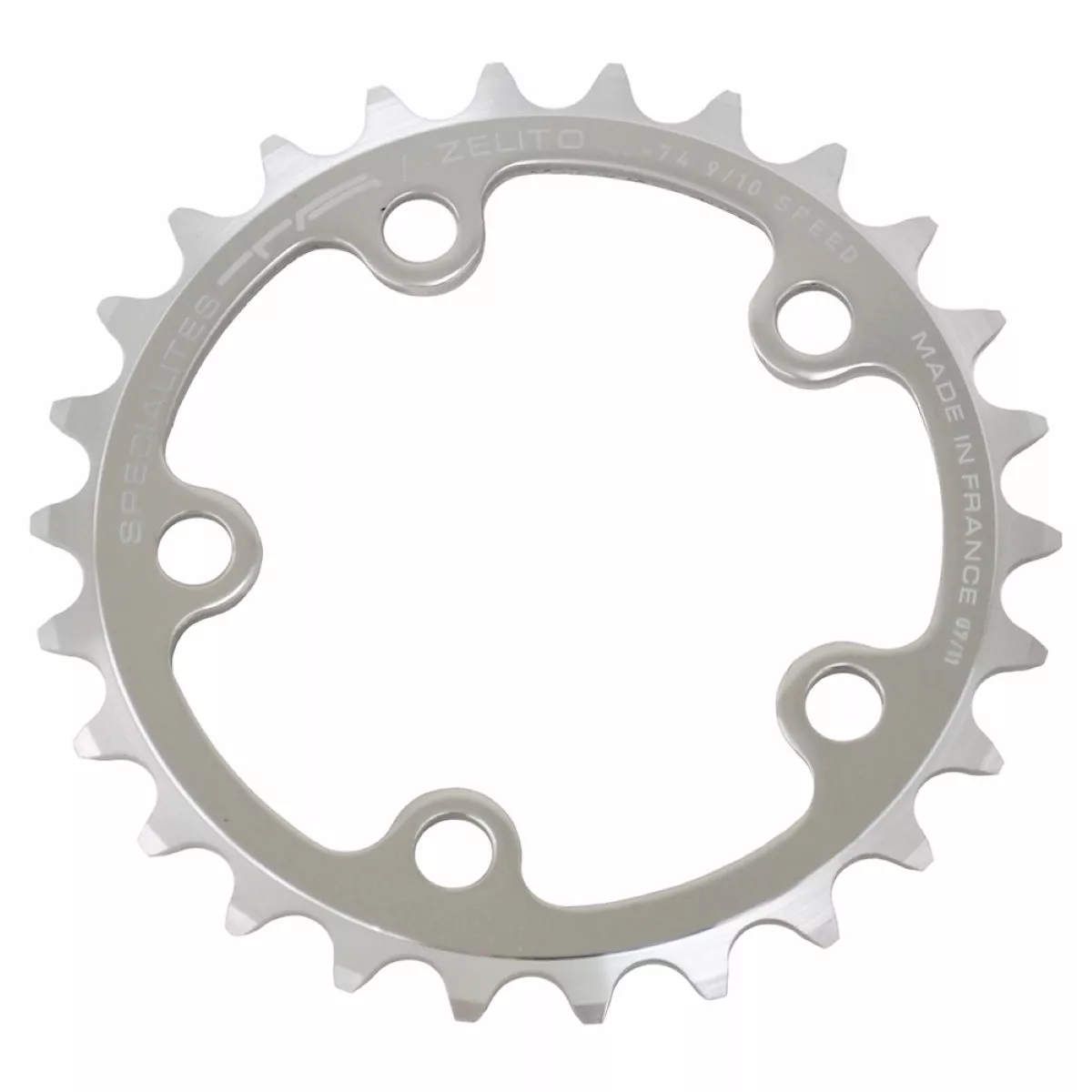 TA 74 PCD Zelito Triple Inner Road Chainring 24-30T