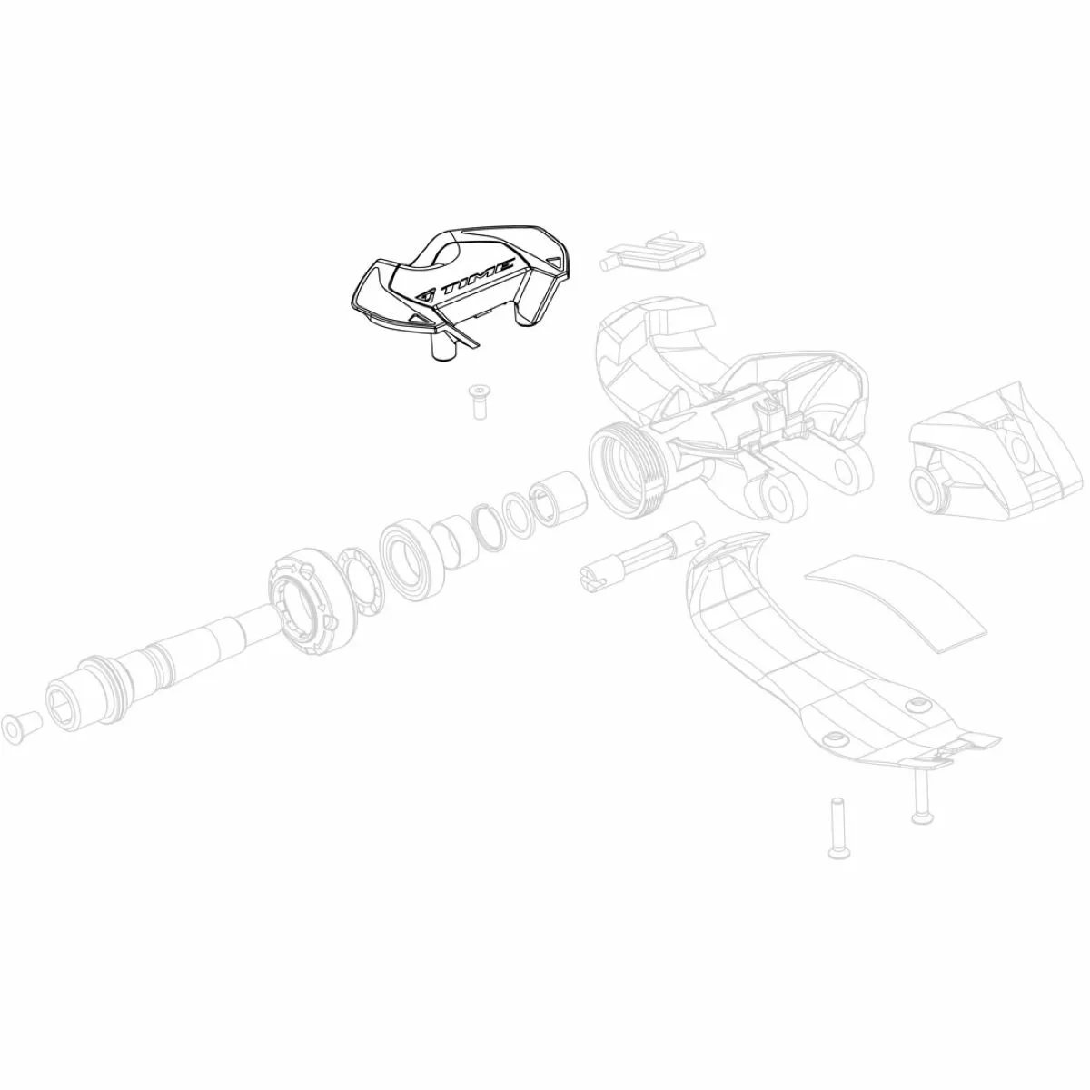 Time XPRO Pedals Top Cover Kit - Image 2