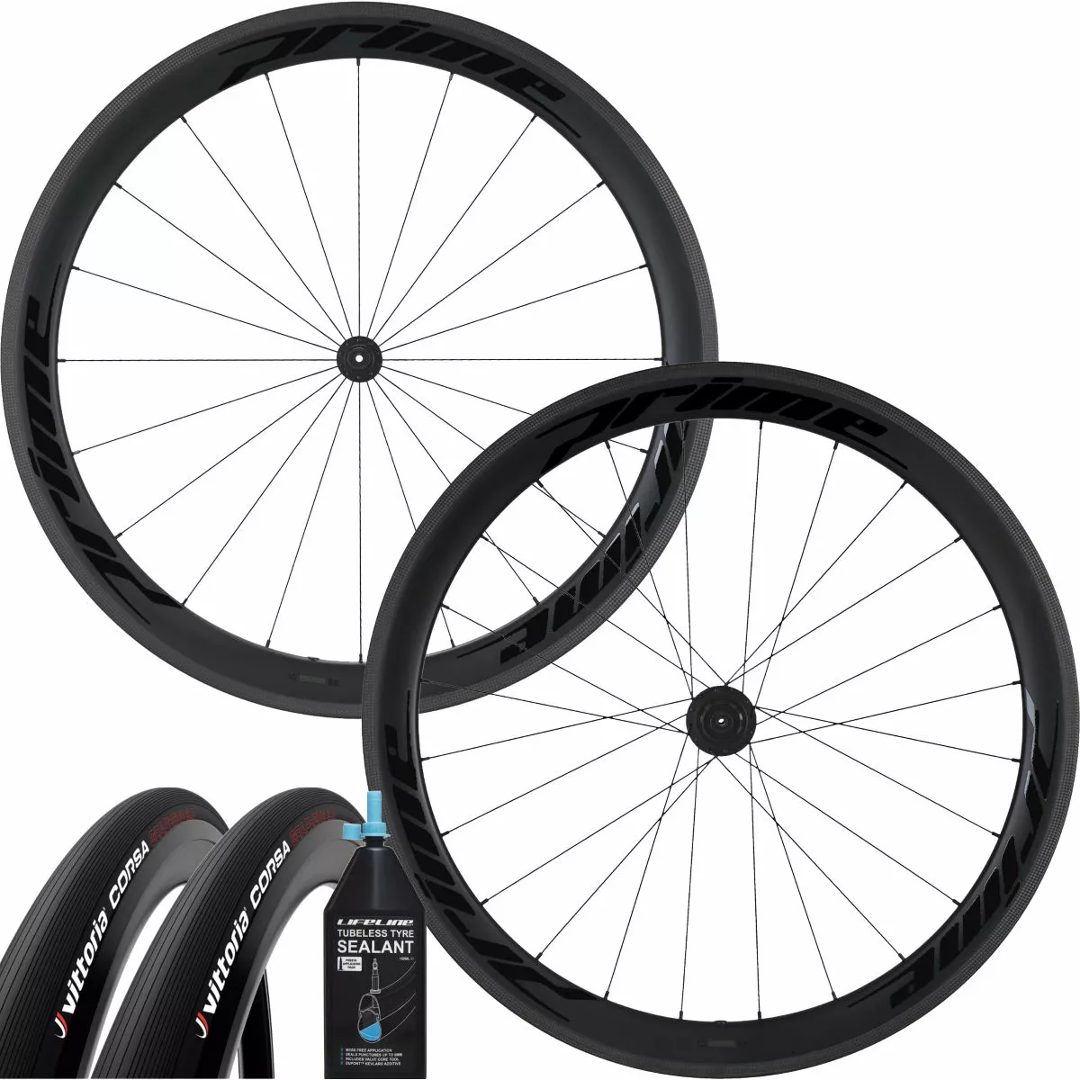 Prime Doyenne 50 Carbon Rim Brake Bundle