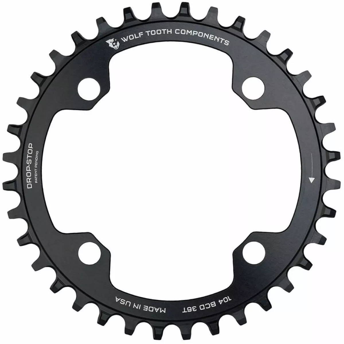 Wolf-tooth Wolf Tooth 104 BCD Chainring - Image 3