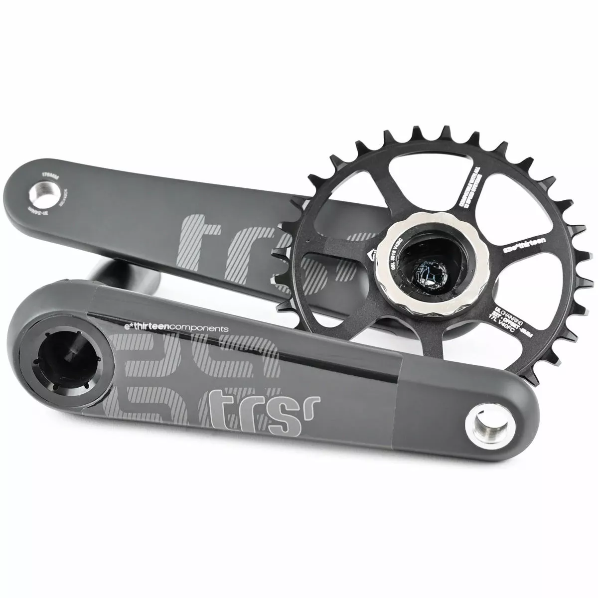 E-thirteen E.thirteen TRS Race Carbon Gen4 Crankset - Image 2