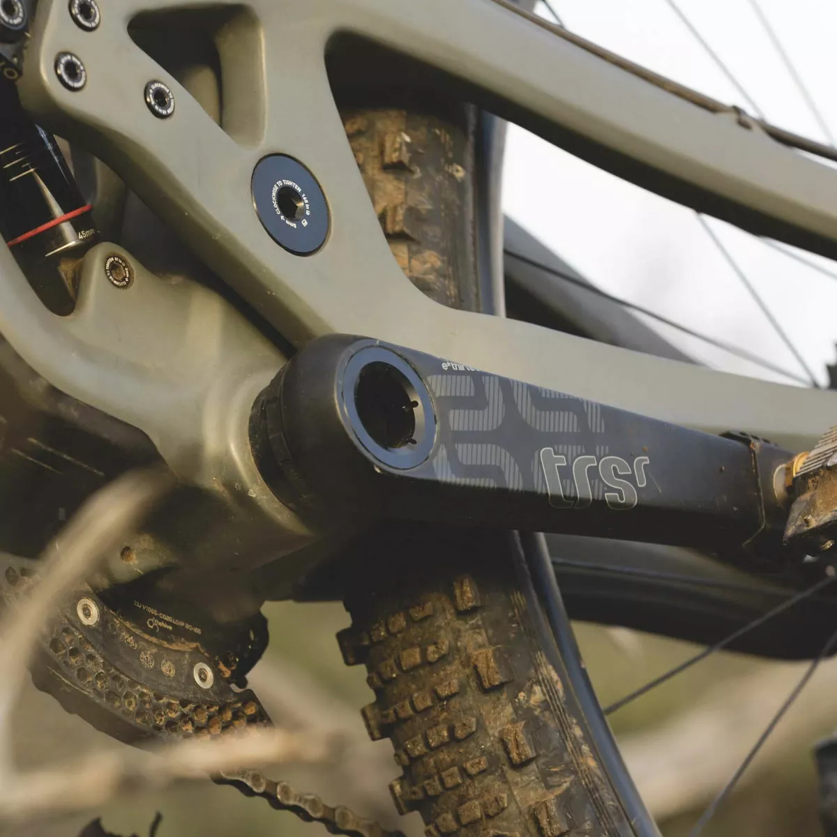 E-thirteen E.thirteen TRS Race Carbon Gen4 Crankset - Image 5