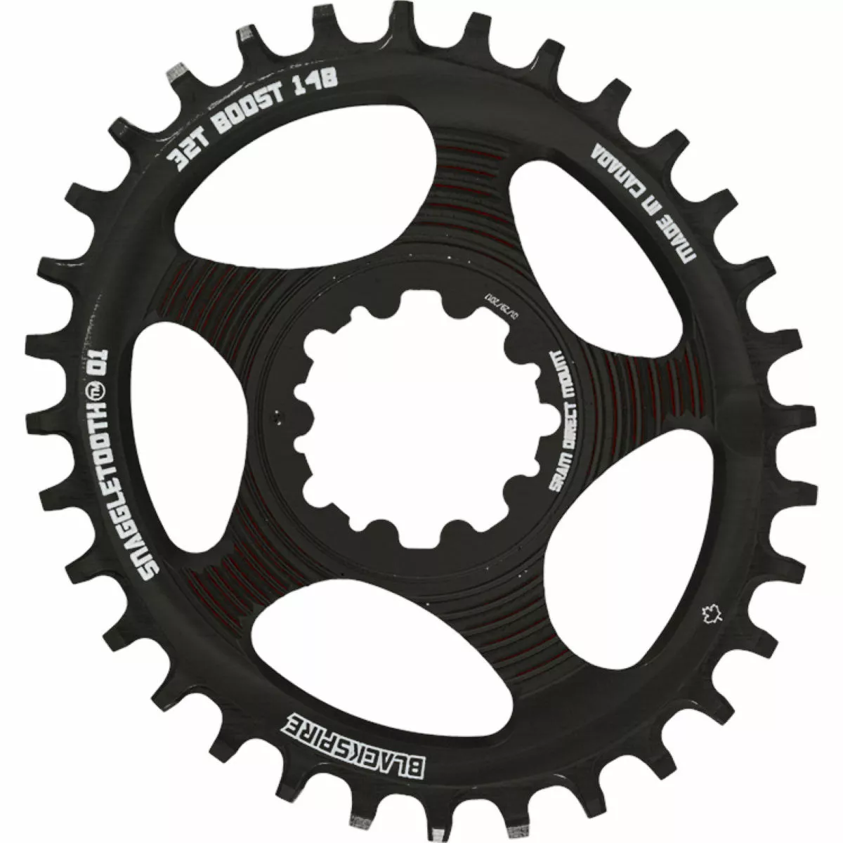 Blackspire Snaggletooth Oval Chainring - SRAM Boost - Image 3