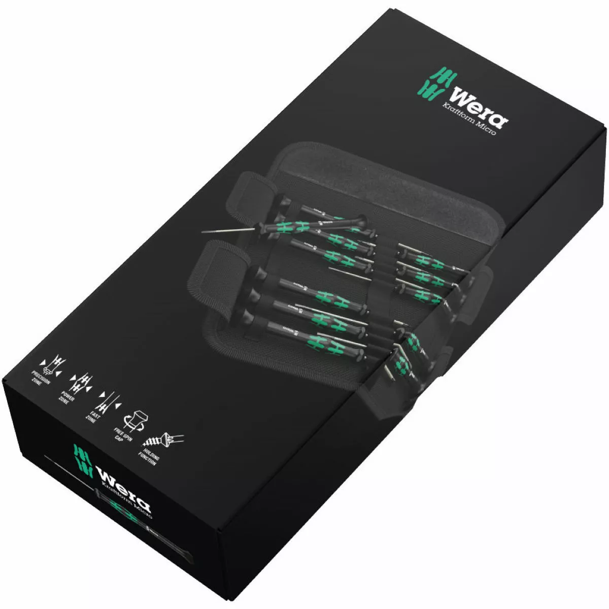 Wera Tools Kraftform Micro 12 Universal Screwdriver Set - Image 9